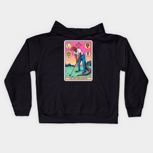 The Hot Dad Golfer Kids Hoodie